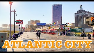 Visit Atlantic City Boardwalk Virtual Tour [upl. by Enitsyrk]