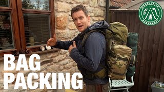 Bushcraft Gear  Ex Royal Marine shows you How To Pack your Kit Bag for your first OVERNIGHTER [upl. by Kumler]