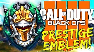 Black Ops 4 Prestige Emblem REVEALED  PreDownload Info [upl. by Kciremed]