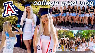 college graduation vlog at the university of arizona  class of 2023 [upl. by Airot466]