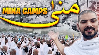 Hajj Day Scenes From Mina Tents  Abdul Qadir Vlogs  Hajj Updates [upl. by Oliana120]