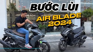 REVIEW AIR BLADE 2024  BƯỚC ĐI LÙI của HONDA  QUANG MOTOR [upl. by Itsrik40]