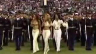 Dallas Cowboys Cheerleaders Halftime Performance with Destinys Child [upl. by Onailime7]