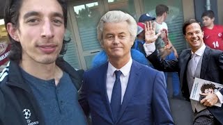 Wilders pakt Rutte op vlogtuig [upl. by Nyletak]