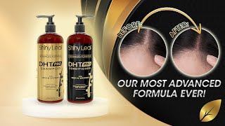 Advanced Hair Loss Formula with Procapil and Capixyl  Shiny Leaf DHT Pro Shampoo and Conditioner [upl. by Naquin]