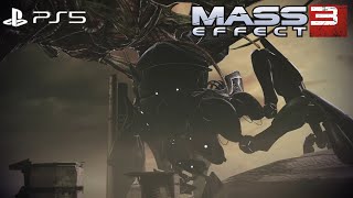 Mass Effect 3 Legendary Edition Remastered  Tuchanka Reaper Boss Fight 1080p PS5 [upl. by Bechler377]