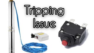 Submersible Water Pump Tripping Problem  Overload Switch Problem [upl. by Ahsen]