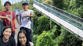 Hiking at MacRitchie Reservoir Park MacRitchie treetop walk 🚶‍♂️ 🚶‍♀️ [upl. by Annaitsirhc]