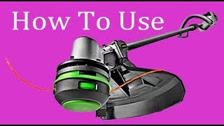 EGO Trimmer How To Use [upl. by Tab]