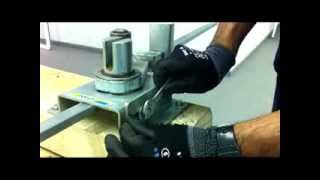 How to use a manual stirrup bender  SIMA UK [upl. by Mclaurin]