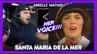 First Time Reaction Mireille Mathieu Santa Maria De La Mer WOW  Dereck Reacts [upl. by Flita138]