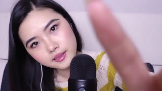 ASMR  Pure Inaudible Whispering with Face touching [upl. by Ahsenek]