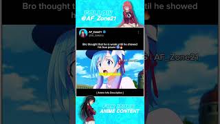 He showed his true power 🥶🔥 animeshorts animemoments viral [upl. by Hanny]