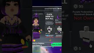 6K ROBUX SHOPPING SPREE Buying my dream fits [upl. by Nnylamme802]