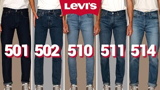 Pruebo TODOS los Levis y te digo cuál queda mejor 👖 La guia definitiva de fits Levis [upl. by Aidnama]