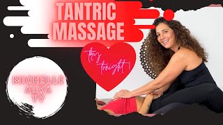 Tantra Massage  Tantric massage For MEN amp WOMENLearn how to give a sensual massage with Michelle [upl. by Nosreip360]