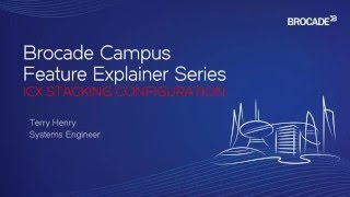 Brocade Campus ICX Stacking Configuration [upl. by Rae]