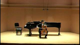 Hindemith Sonata for Solo Cello Op25 No3 [upl. by Drice]