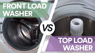 Front Load vs Top Load Which Washer is better [upl. by Nitsirc]