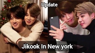 Jikook moments Jungkook fed Jimin when they were in New york [upl. by Aruol]