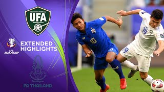 Uzbekistan vs Thailand Extended Highlights  AFC Asian Cup  CBS Sports Golazo [upl. by Annairdua]