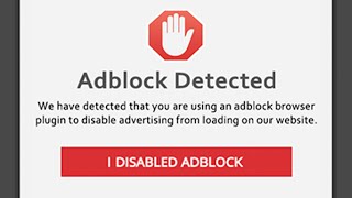 When a Website notices your Ad Blocker [upl. by Vincelette44]