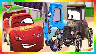 CARS 3 2 1  ESPAÑOL  niños película  5 de 6  El Rayo McQueen amp Tow Mate Mater [upl. by Laing]