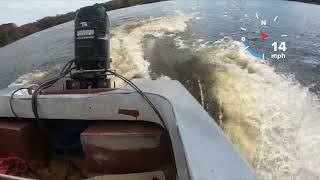 Mercury 115 on BAJA V1400 first short water test after engine repairs [upl. by Naxor]