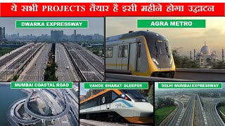 Top 5 projects Ready for inauguration  Dwarka Expressway  Vande Bharat Sleeper  Agra Metro [upl. by Snilloc365]