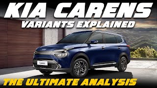 Kia Carens Petrol Variants Explained  Premium PrestigePlus Luxury O LuxuryPlus Xline [upl. by Matthei]