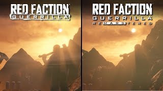 Red Faction Guerrilla – ReMarstered  Direct Comparison [upl. by Enuahs758]