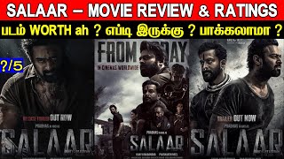 Salaar  Movie Review amp Ratings  Padam Worth ah [upl. by Ahsiemat701]