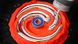 DIY Spiral Gallium Fidget Spinner [upl. by Mossberg130]