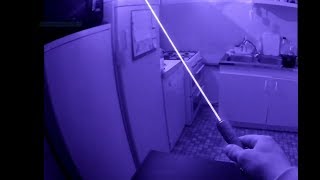 808nm Infrared laser on IR camera [upl. by Najed761]