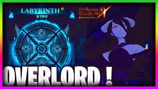 MON LABYRINTHE OVERLORD RERUN ce nest pas un guide   7DS Grand Cross [upl. by Aniz]