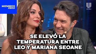 ¡Así o más directo Leonardo de Lozanne lanza tremendo coqueteo a Mariana Seoane  Miembros al Aire [upl. by Valerio]