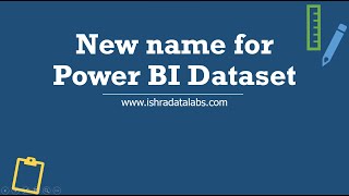 New Name for Power BI Dataset  Power BI Telugu Tutorials  Power BI Telugu [upl. by Lyndell203]