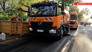 Müllbeseitigung nach Karneval der Kulturen in Berlin Kreuzberg [upl. by Adnolohs]