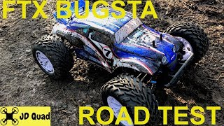 FTX Bugsta RC Car 110 Scale 4x4 Road Test Video [upl. by Enomahs]