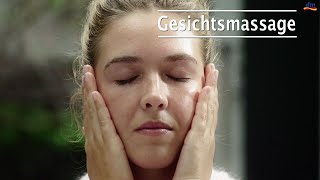 Gesichtsmassage So funktioniert die entspannende Gesichtsmassage  active beauty Magazin [upl. by Ronyam]