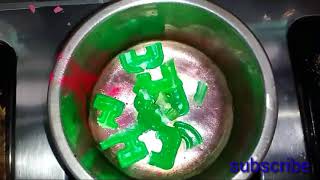 How to make candle with used wax  recycle of wax  recycle of used candles [upl. by Lanahtan]