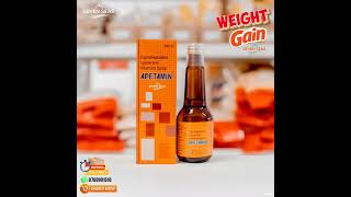 APETAMIN SYRUP Weight Gain Syrup amp Appetite Booster  Adults amp Children [upl. by Tnecillim600]