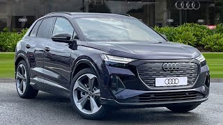 Audi E TRON SPORTBACK S Line Black Edition 2022  Visual Reviews [upl. by Keriann364]