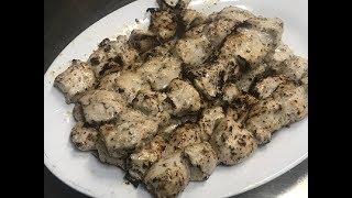 How To Make Lebanese Shish Tawook Chicken Kebab [upl. by Natan519]