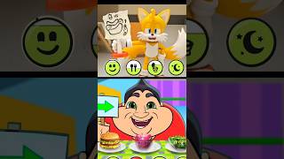 Talking tom Tails game💀💀 funny tails animation memes [upl. by Arremat]