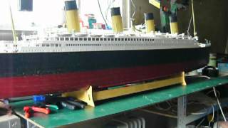 Graupner Titanic with buildin soundsmodule with amplifier [upl. by Harsho590]