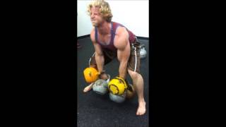 Kettlebell Deadlift 216kg [upl. by Attegroeg]