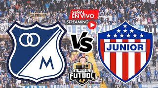 Millonarios 2 vs Junior 0  Fecha 6 Cuadrangulares  Liga I 2024 [upl. by Akcira]