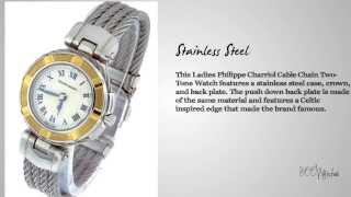 Philippe Charriol Cable Chain Two Tone Watch [upl. by Tabbie]