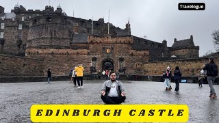 WALK TOWARD EDINBURGH CASTLE  EXPLORING UK  SCOTLAND  EDINBURGH [upl. by Kcirrem828]